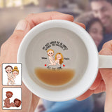 My Butt Would Be So Lonely - Personalized Couple Hidden Message Mug