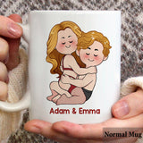 Thanks For Being So HOT - Personalized Couple Mug