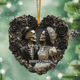 Til Death Do Us Part - Personalized Couple Ornament