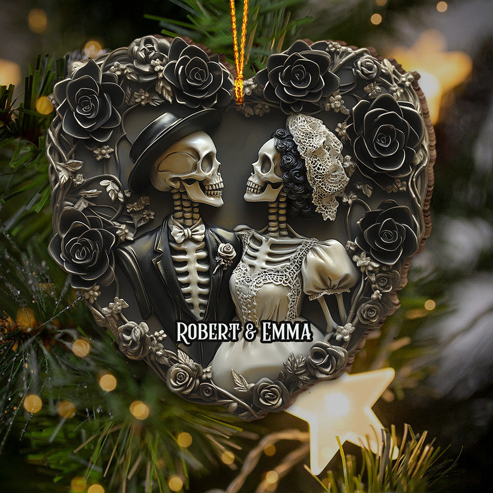 Til Death Do Us Part - Personalized Couple Ornament