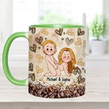 I Like You - Personalized Couple Accent Mug