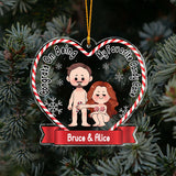 Congrats On Being My Favorite - gift for husband - Personalized Transparent Ornament