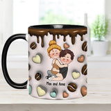 I Like You How I Like My Coffee - Personalized Couple Accent Mug