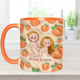 Congrats On Being My Favorite Butt - gift for husband, wife, boyfriend, girlfriend - Personalized Accent Mug