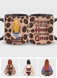 You Are Still Hotter Than This Coffee - Personalized Couple Accent Mug