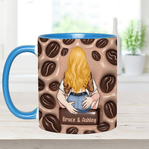 You Are Still Hotter Than This Coffee - Personalized Couple Accent Mug