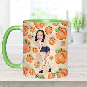 My Bum Would Be So Lonely - Personalized Couple Accent Mug