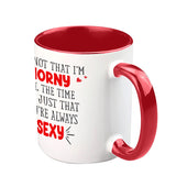 I Love You - Personalized Couple Accent Mug