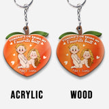 Congrats On Being My Favorite - gift for husband, wife, boyfriend, girlfriend - Personalized Keychain