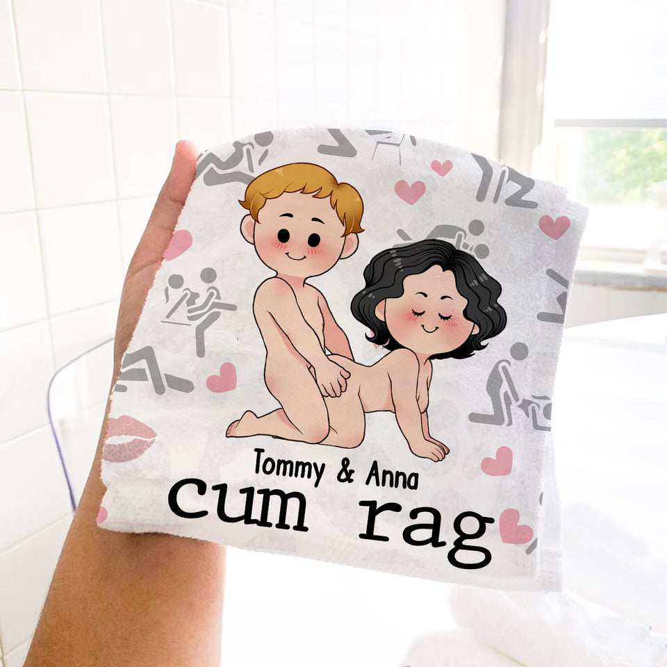 Cum Rag - Personalized Couple Towel