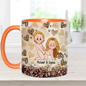 I Like You - Personalized Couple Accent Mug