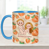 Congrats On Being My Favorite Butt - gift for husband, wife, boyfriend, girlfriend - Personalized Accent Mug