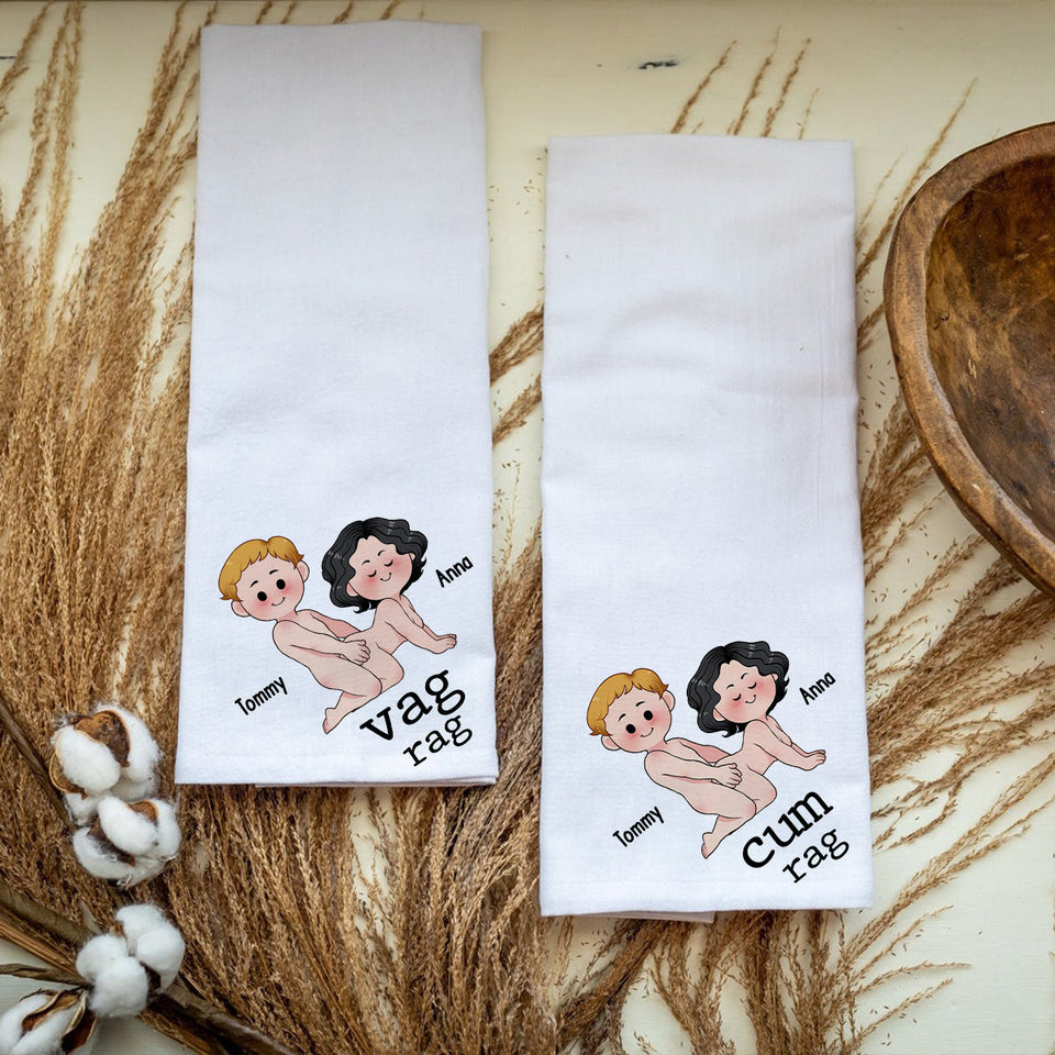 Cum Rag - Personalized Couple Towel