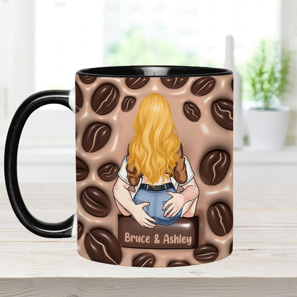 You Are Still Hotter Than This Coffee - Personalized Couple Accent Mug