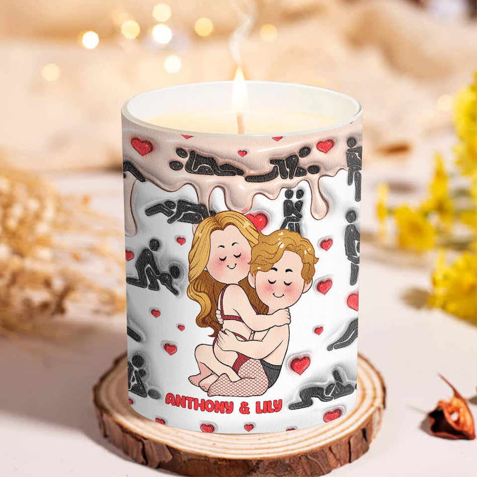 Best Couple Ever - Personalized Couple Candle With Wooden Lid