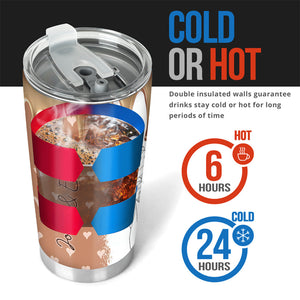 Hotter Than This Coffee - Personalized Couple Tumbler