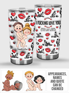 My Favorite Thing To Do Is You - gift for husband, wife, boyfriend, girlfriend - Personalized Tumbler