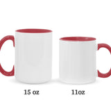 I Love You - Personalized Couple Accent Mug