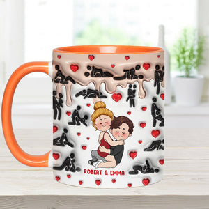 My Favorite Thing To Do Is You - Personalized Couple Accent Mug