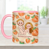 Congrats On Being My Favorite Butt - gift for husband, wife, boyfriend, girlfriend - Personalized Accent Mug