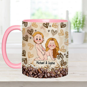 I Like You - Personalized Couple Accent Mug