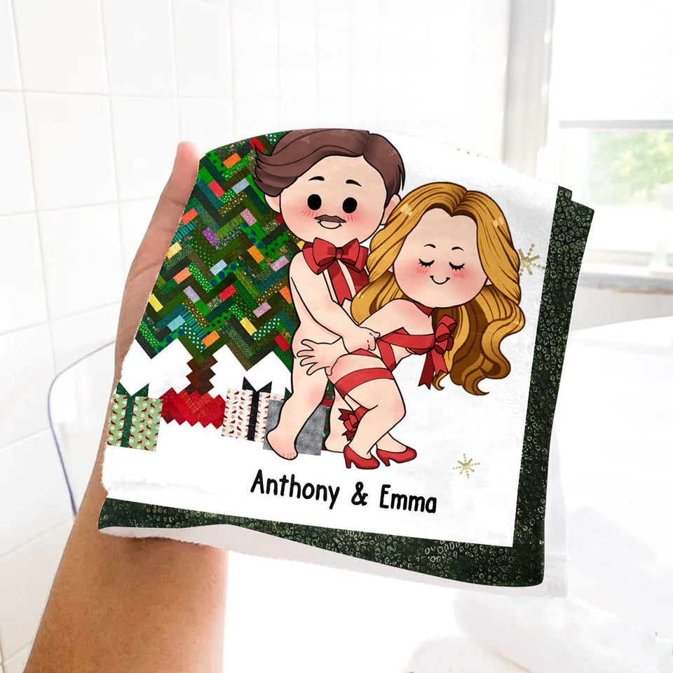 Warm In Here - Personalized Couple Towel