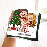 Warm In Here - Personalized Couple Towel