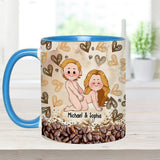 I Like You - Personalized Couple Accent Mug