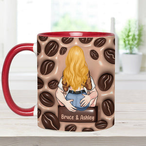 You Are Still Hotter Than This Coffee - Personalized Couple Accent Mug