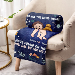 You're By Far My Favorite - Personalized Couple Blanket