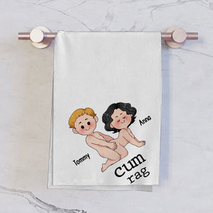 Cum Rag - Personalized Couple Towel