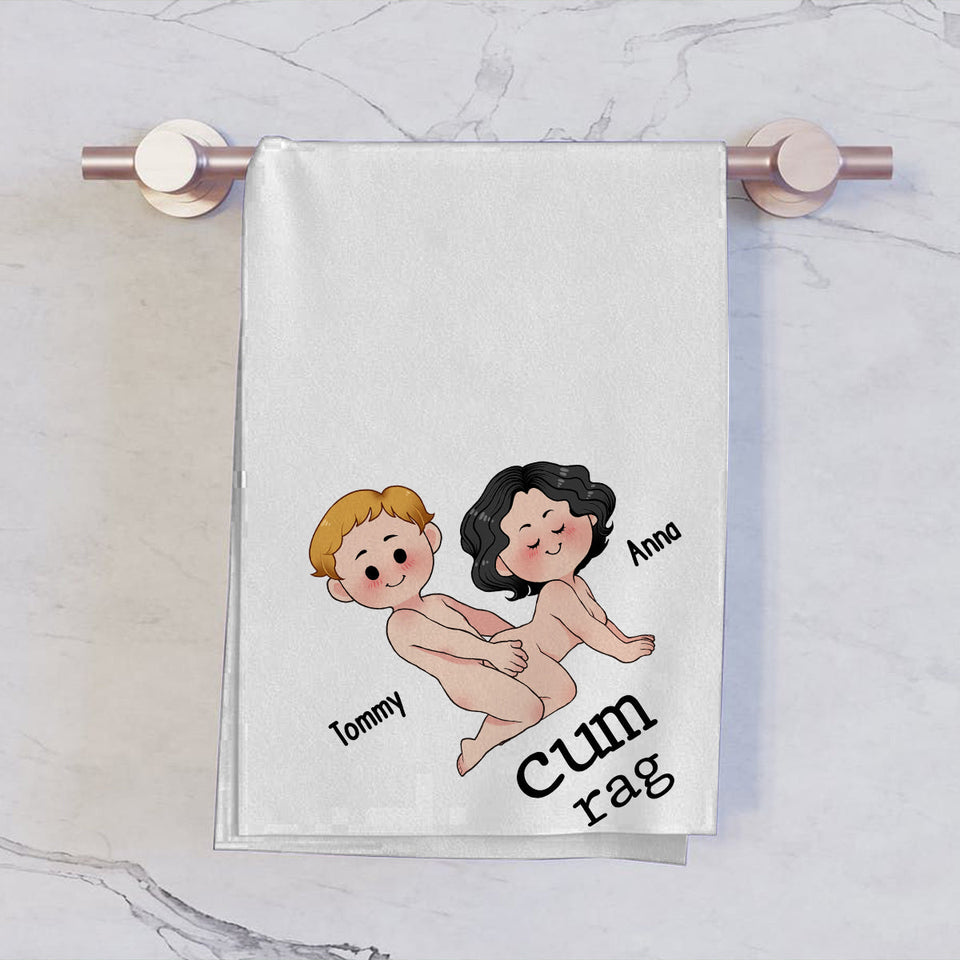 Cum Rag - Personalized Couple Towel