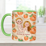 Congrats On Being My Favorite Butt - gift for husband, wife, boyfriend, girlfriend - Personalized Accent Mug