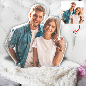 Custom Photo Humanoid - Personalized Couple Shaped Pillow