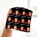 I Love You - Personalized Couple Towel