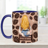 You Are Still Hotter Than This Coffee - Personalized Couple Accent Mug