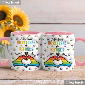 I Am Yours - Personalized Couple Accent Mug