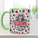 If I Had Feelings They'd Be For You - Personalized Couple Accent Mug