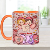 Get Your WIlly Ready - Personalized Couple Accent Mug