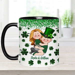 You Are My Lucky Charm - Personalized Couple Accent Mug