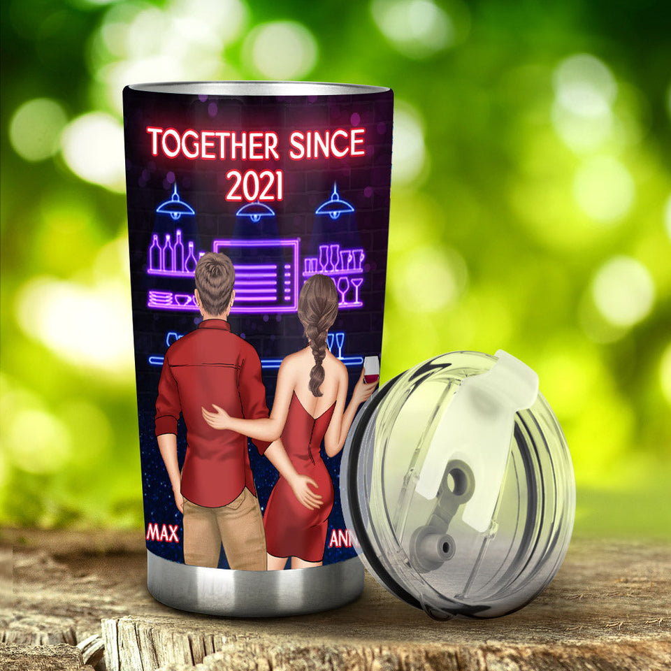 This Is Turning Into A Really Long One Night Stand - Personalized Couple Tumbler