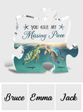 You Are My Missing Piece - Personalized Couple Custom Shaped Acrylic Plaque