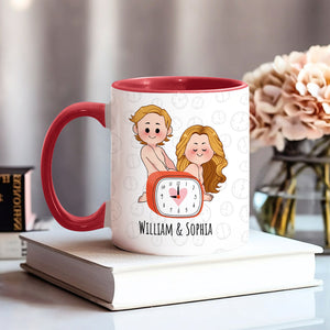 I'd Stay Up Past 9pm For You Clock - Personalized Couple Accent Mug