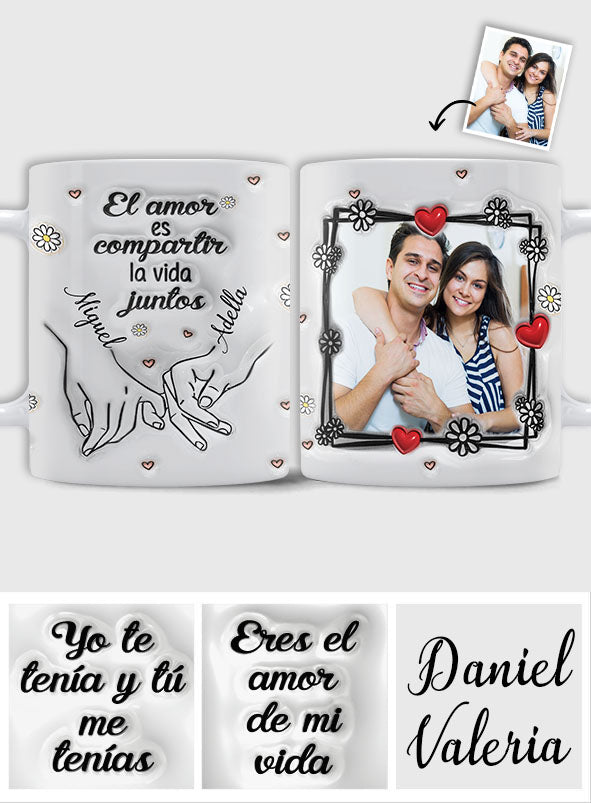 Eres El Amor De Mi Vida - Personalized Couple Mug