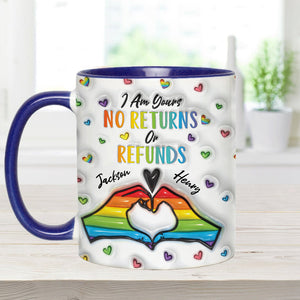 I Am Yours - Personalized Couple Accent Mug