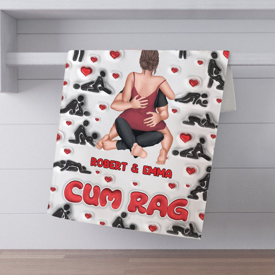 Cum Rag - Personalized Couple Towel