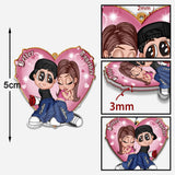 Y2K Couple - Personalized Couple Keychain