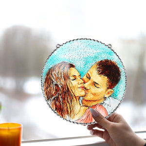 You & Me We Got This - Personalized Couple Window Hanging Suncatcher Ornament