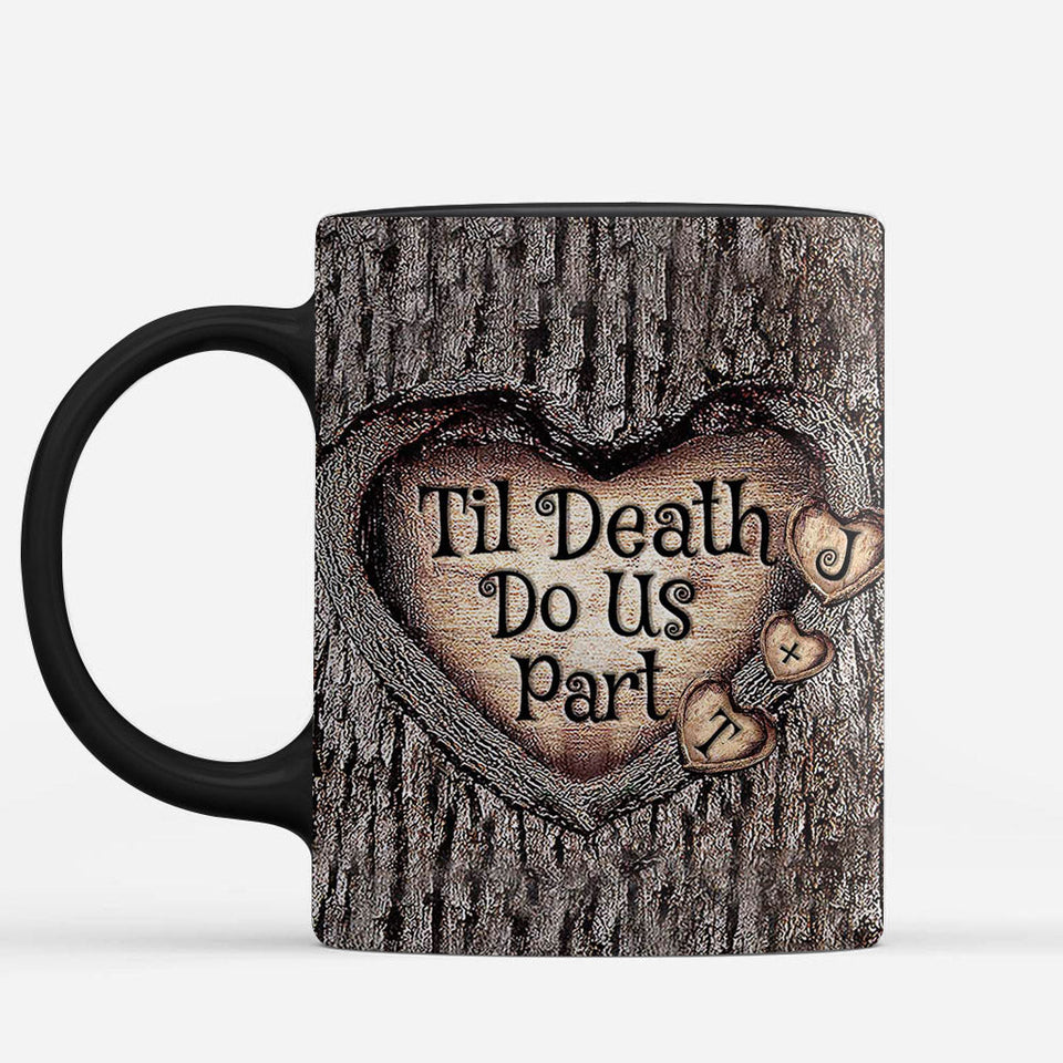 Til Death Do Us Part - Personalized Couple Mug