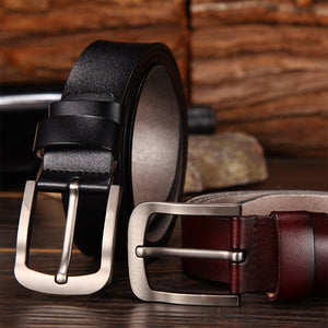 I Love You For Who You Are - Personalized Couple Leather Belt